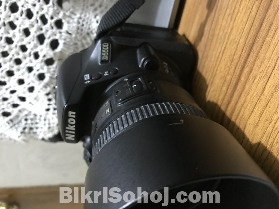 Nikon d5500 with 50mm 1.8G prime lens